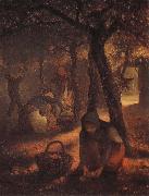 Jean Francois Millet Spring Grape garden oil on canvas